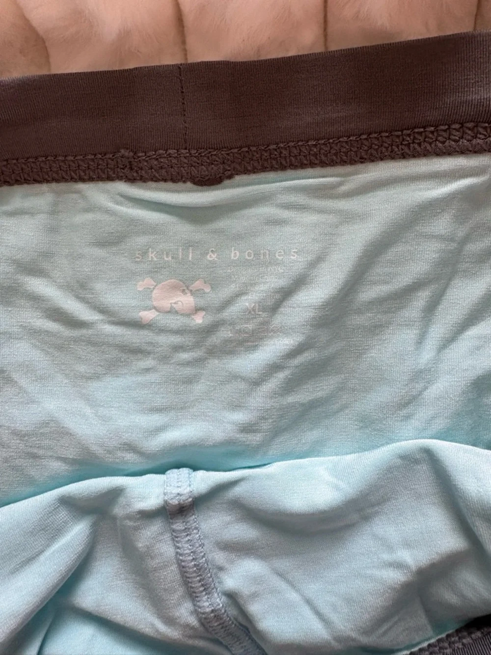 NWT Skull & Bones Men’s Brief XL Sky Blue Low Rise Stretch Underwear